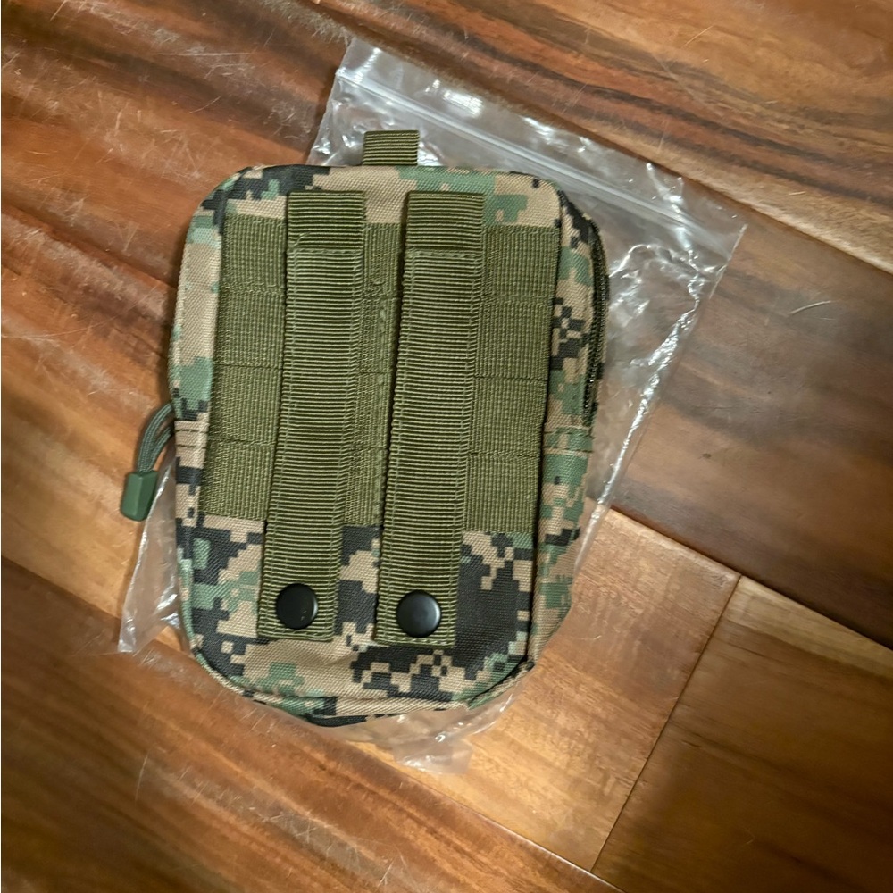 MOLLE Tactical Utility Pouch Digital Camo Military Belt Pack Organizer (0745)‎